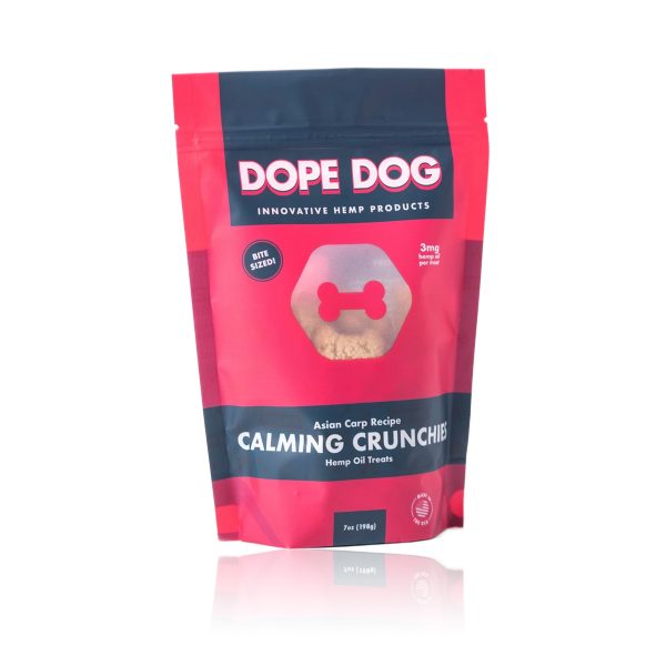 Dope Dog CBD Calming Crunchies Asian Carp 3mg
