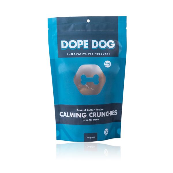 Dope Dog CBD Calming Crunchies Peanut Butter 6mg