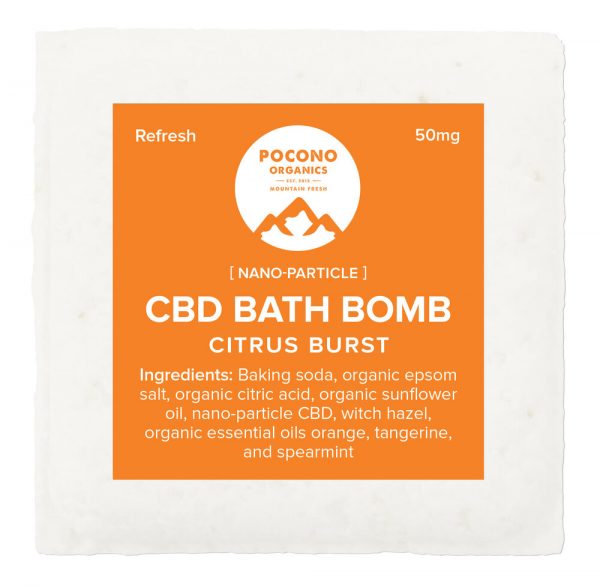 Pocono Organics Bath Bomb Refresh